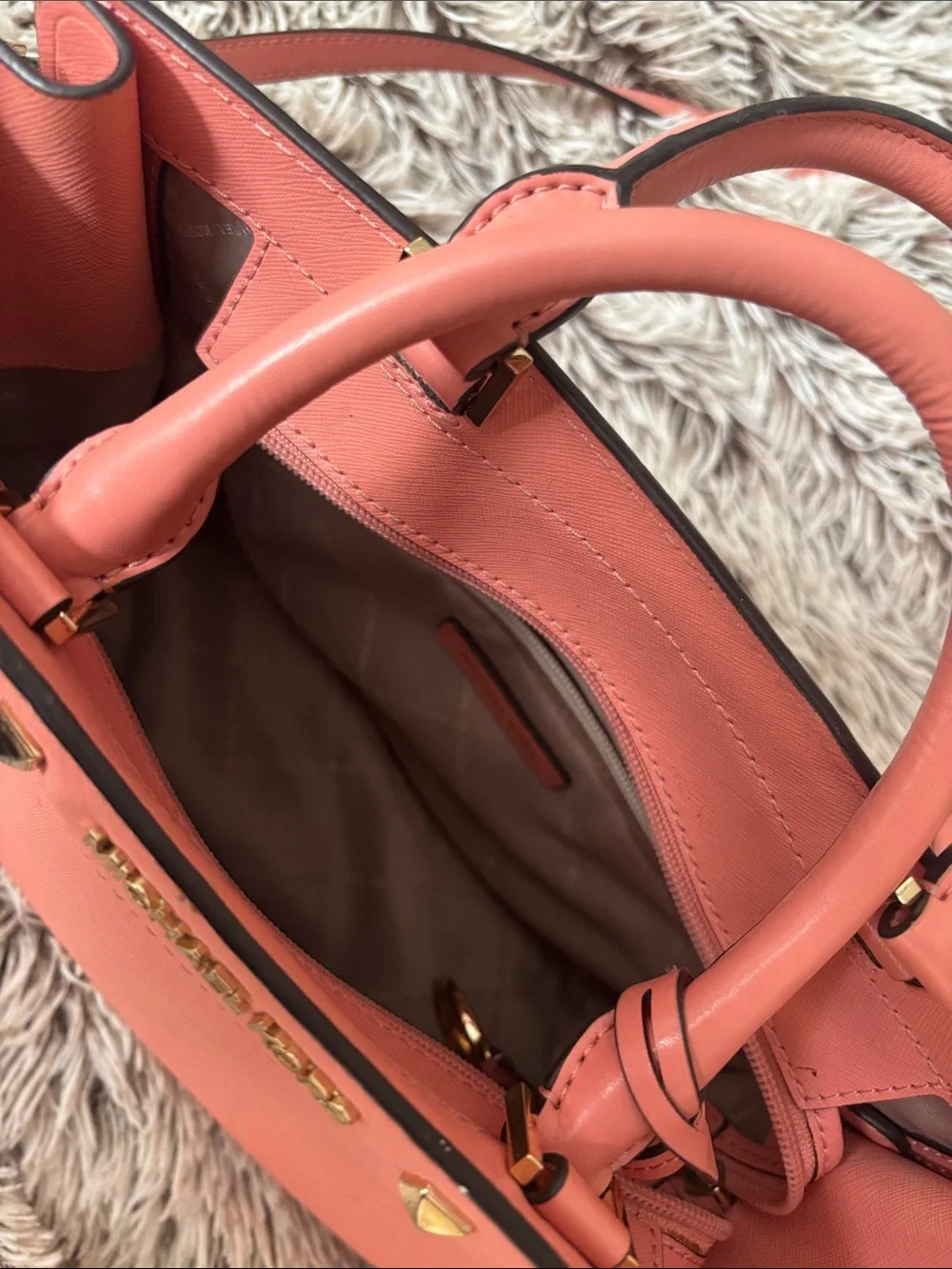 Michael Kors sleek coral